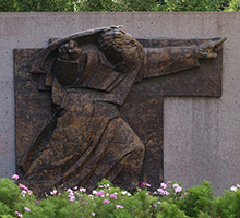 Ivan Mestrovic Moses sculpture